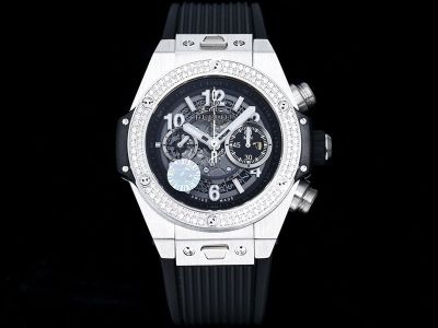 ZF Factory HUBLOT Geneve Women's Watches Hublot Big Bang With Diamonds Unico  HUB1242 Watch